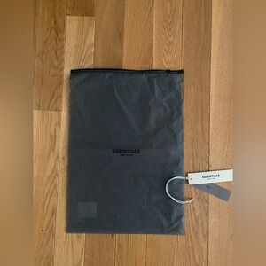 Essentials Fear Of God Black Merch Bag and Tag